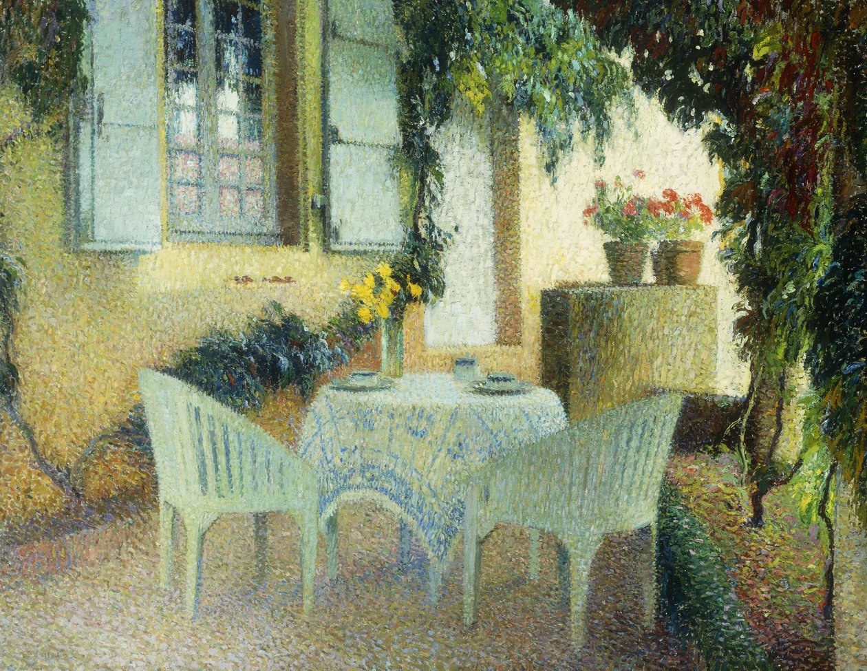 Terraço senhorial em Marquayrol, de Henri Martin