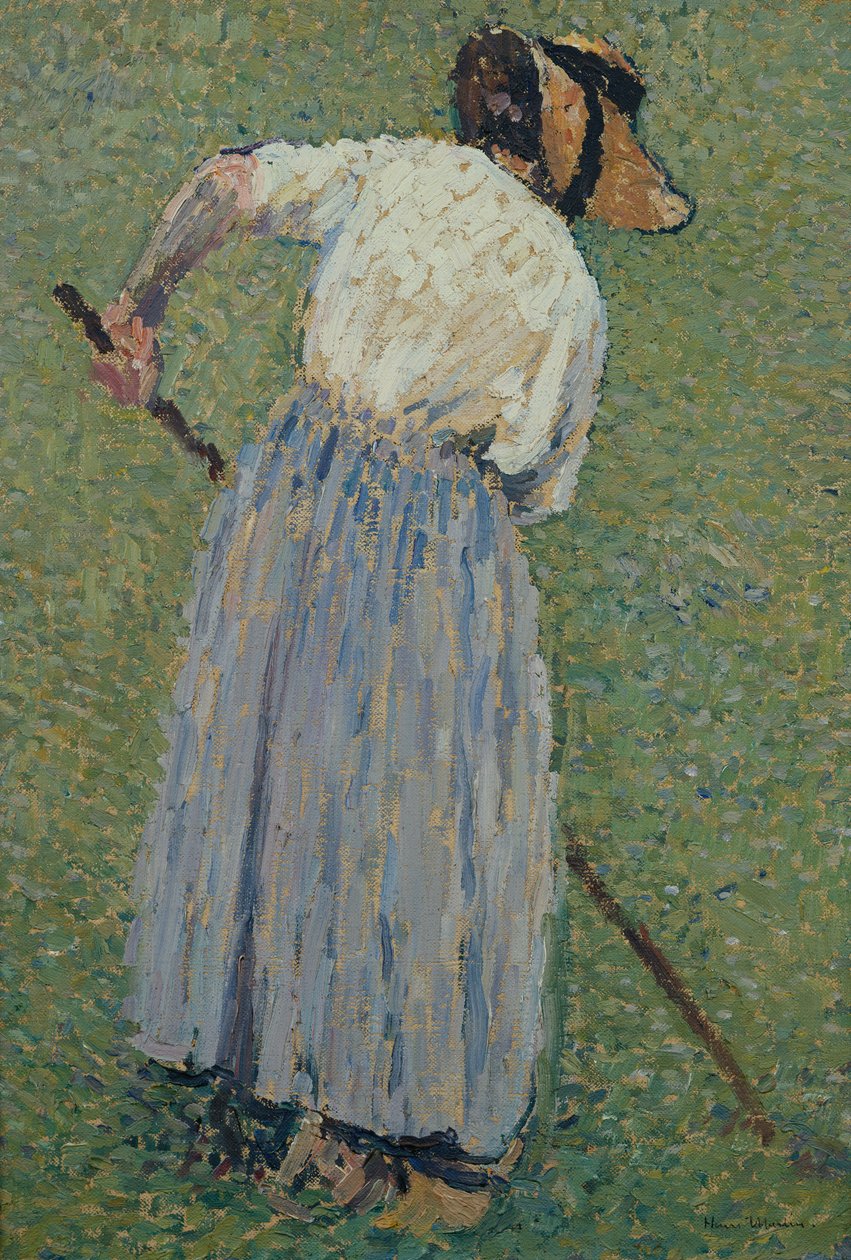 O fazedor de feno de Henri Martin