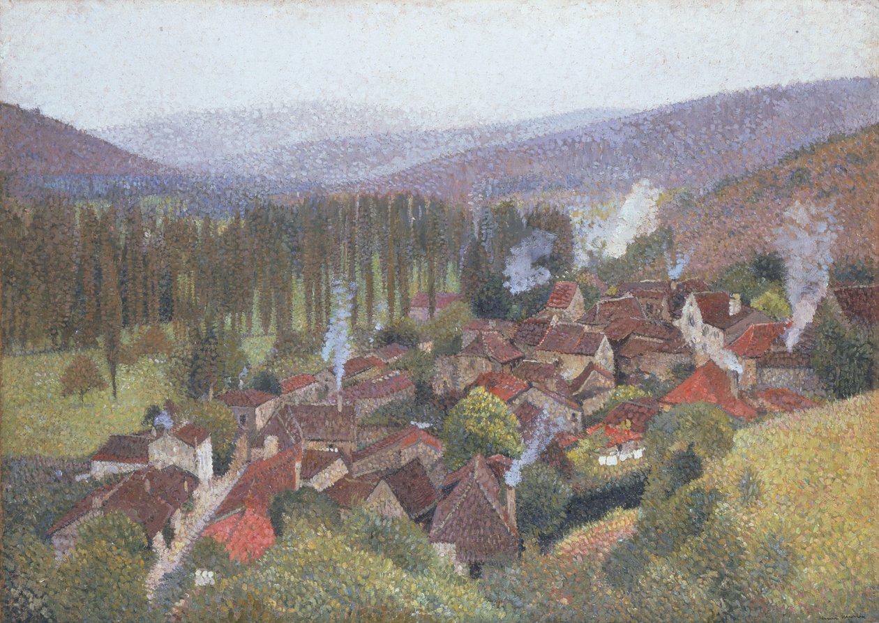 Vista do Terrasse por Marquayrol, Labastide du Vert, 1935 de Henri Martin
