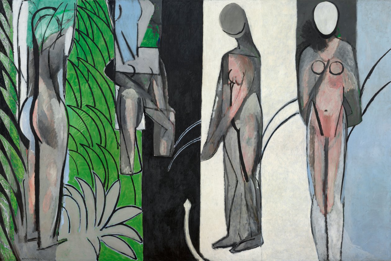 Banhistas junto a um rio de Henri Matisse