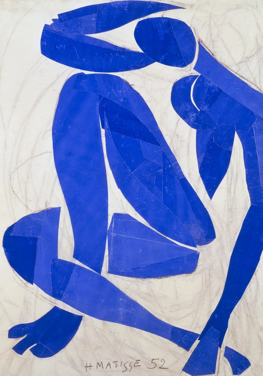 Nu azul IV de Henri Matisse