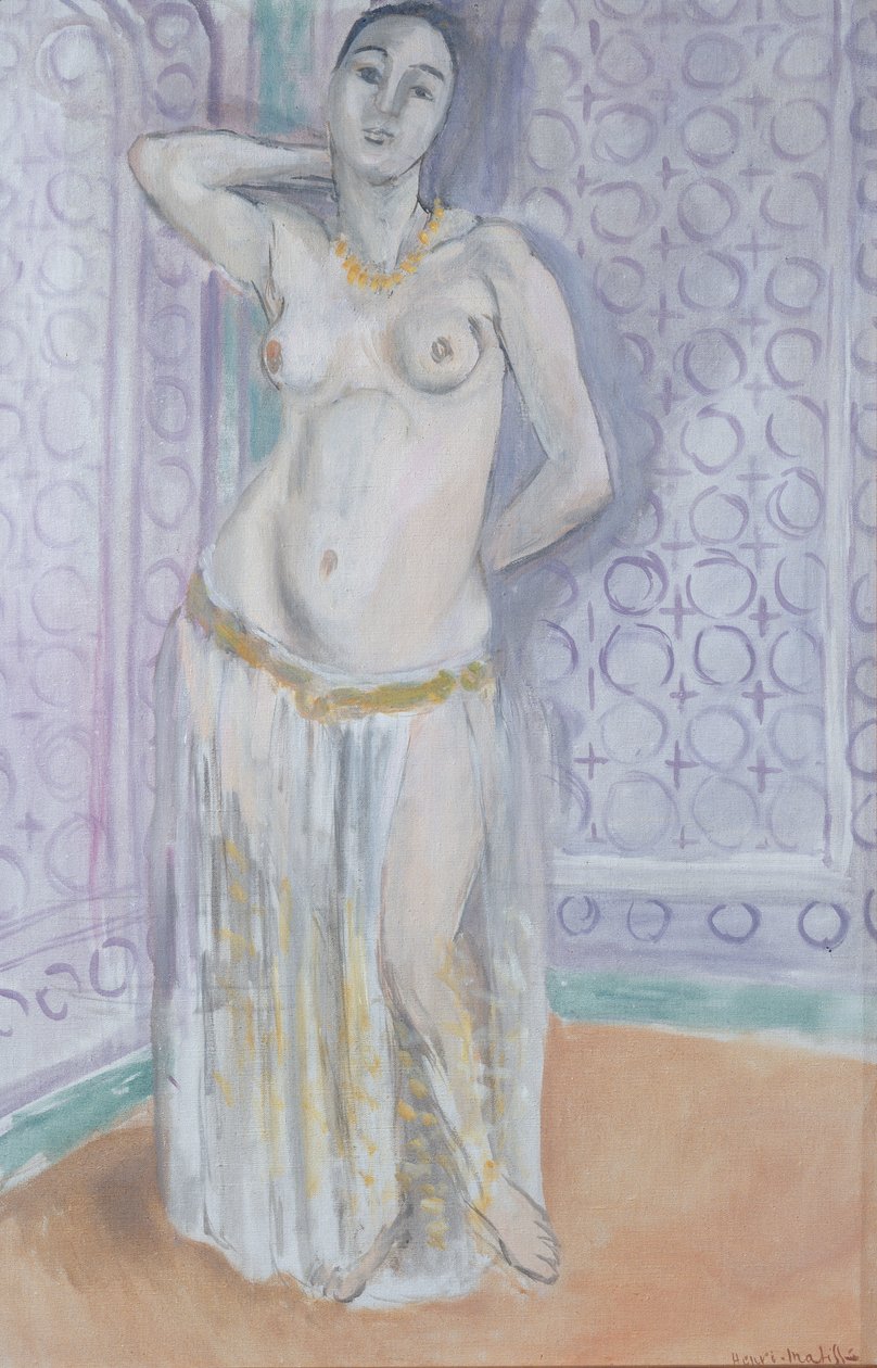 Odalisca azul ou A escrava branca de Henri Matisse