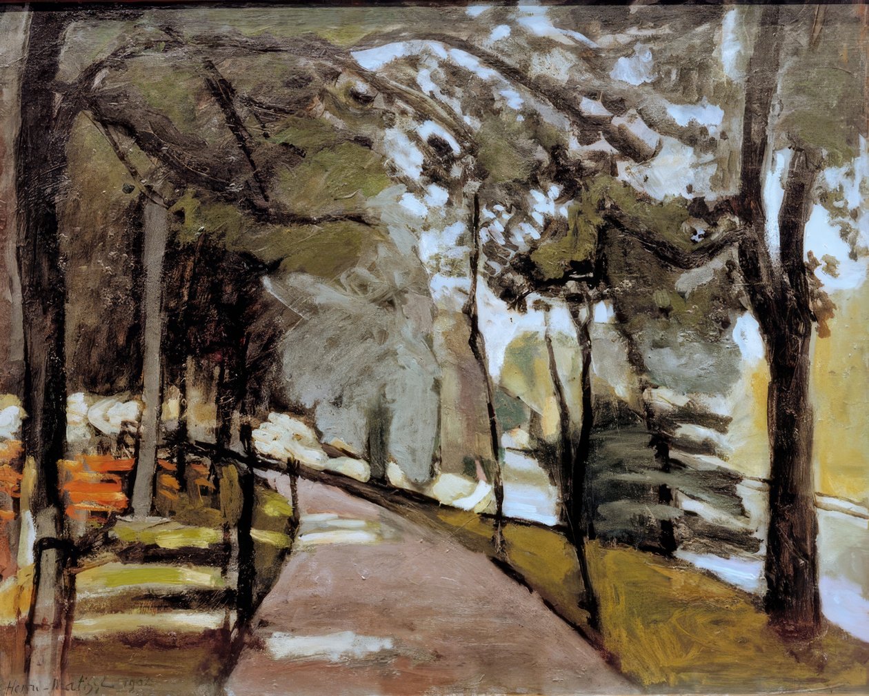 Bois de Boulogne de Henri Matisse