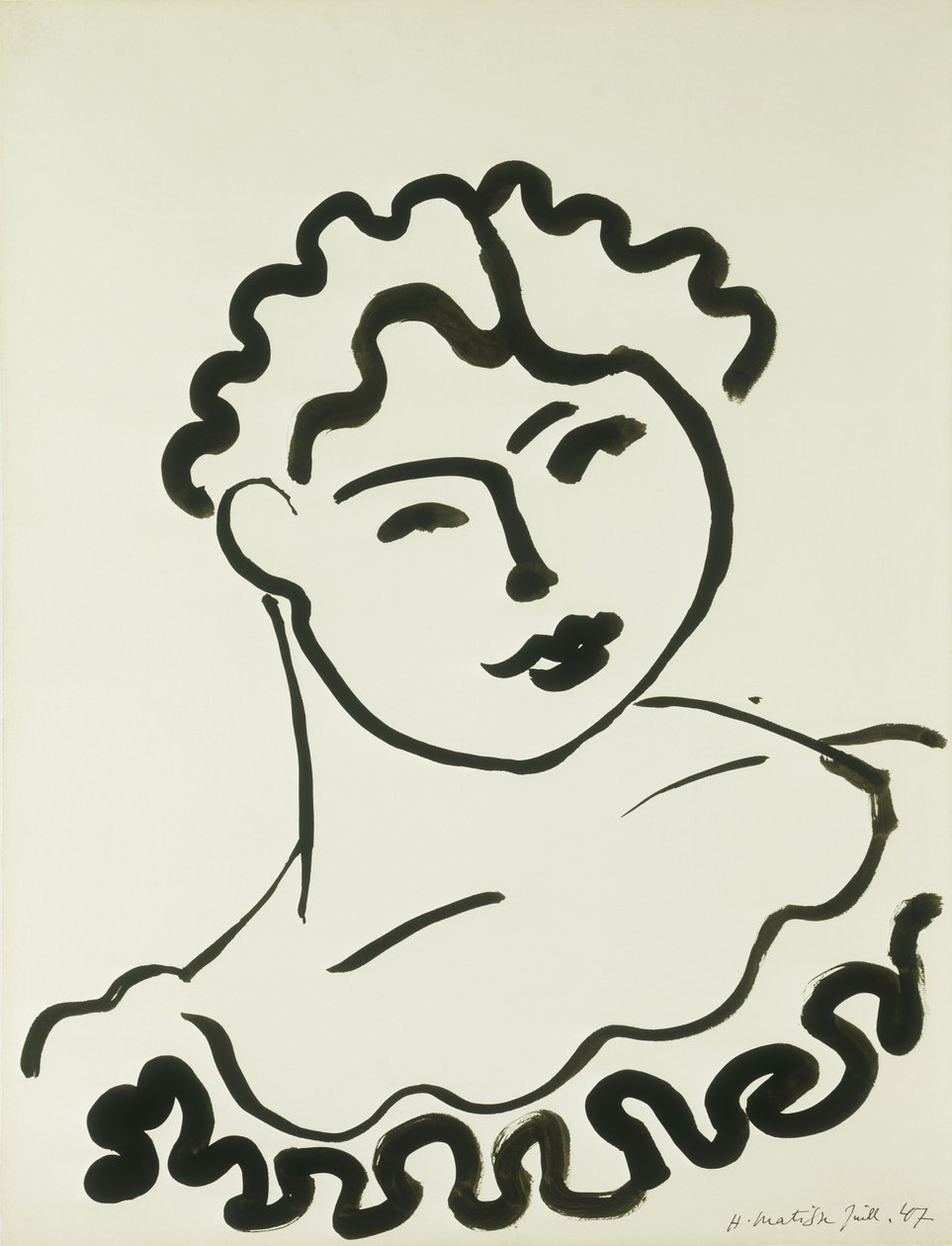 Busto de Mulher (Tati) de Henri Matisse