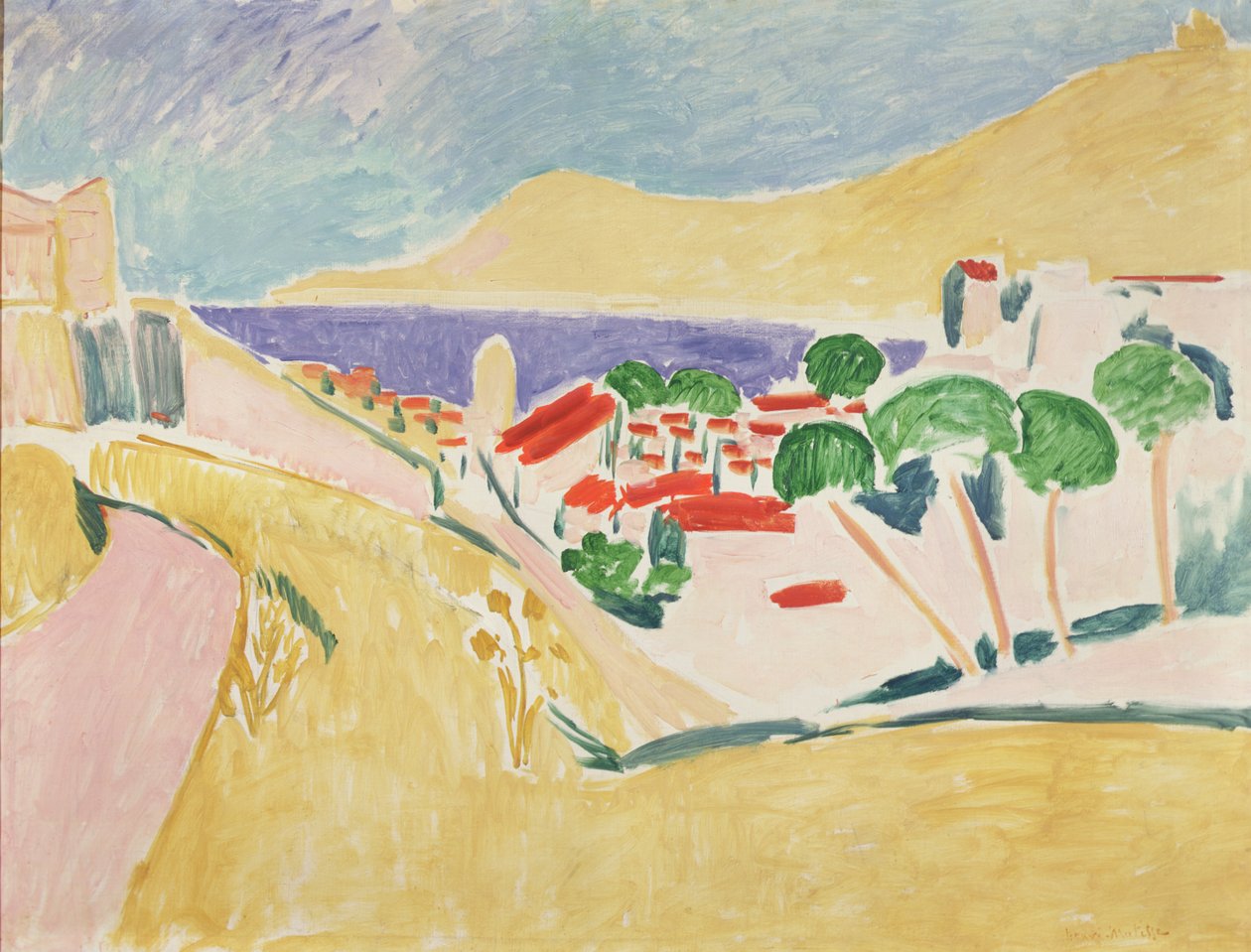 Collioure, c.1906-11 (óleo sobre tela) de Henri Matisse