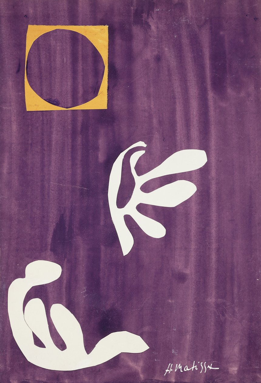 Composição (Tahitian Harmony); Composição (Harmonie Tahitienne) de Henri Matisse