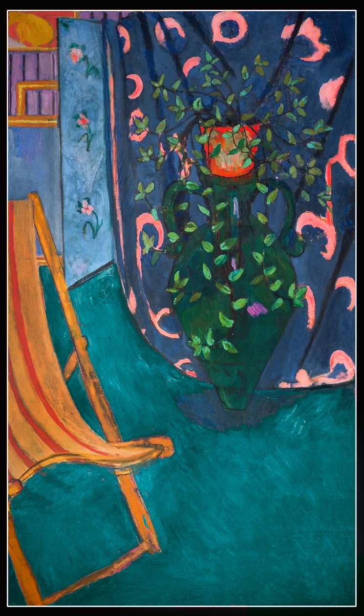 Canto do atelier do artista de Henri Matisse