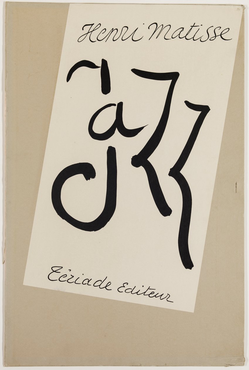 Capa para Jazz, c.1947 (impressão) de Henri Matisse