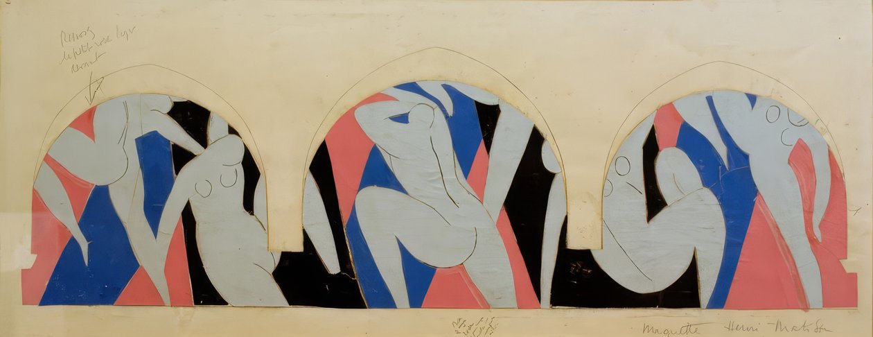 Dança de Paris, estudo de Henri Matisse