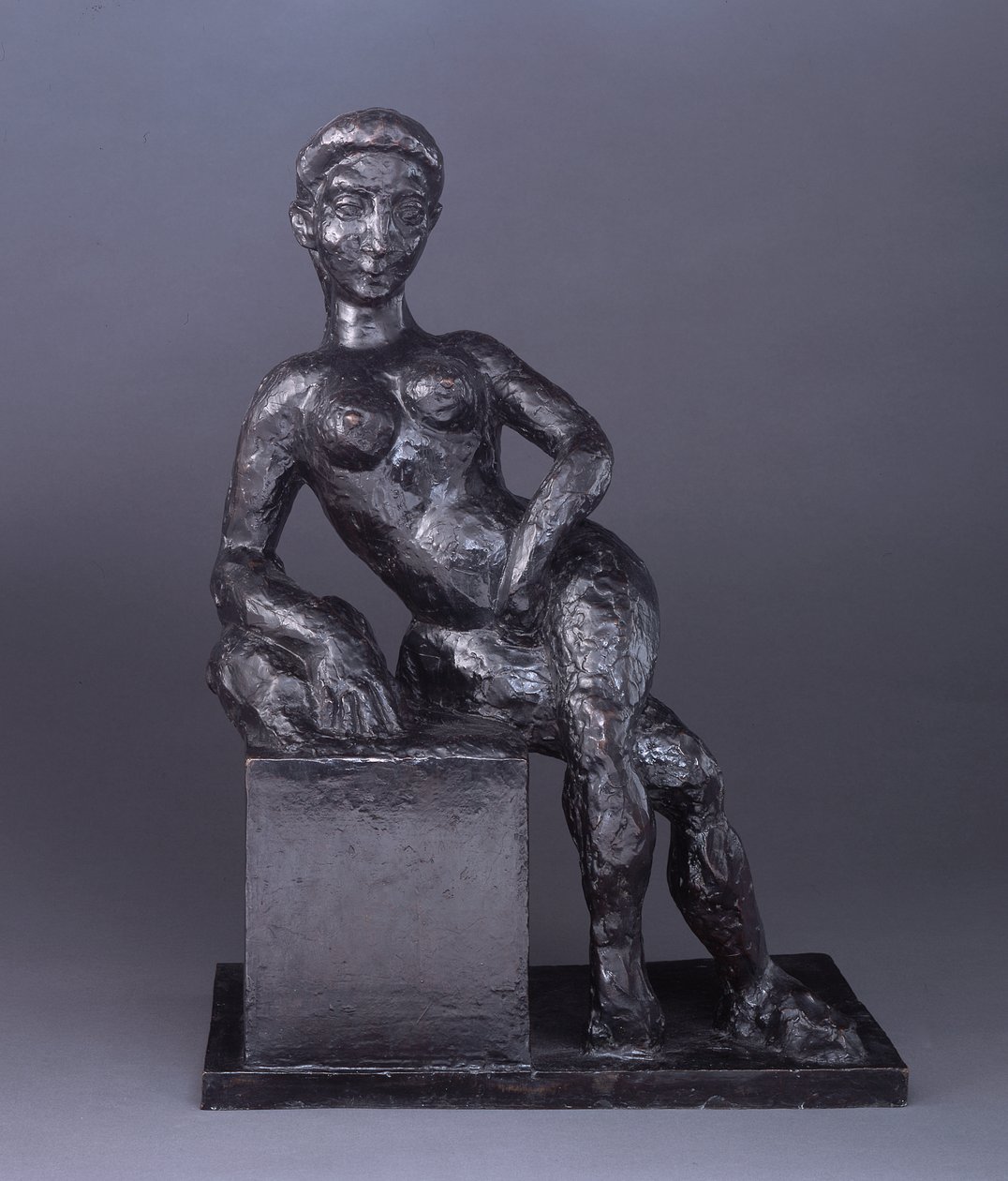 Figura decorativa, agosto de 1908, fundido em 1954 (bronze) de Henri Matisse