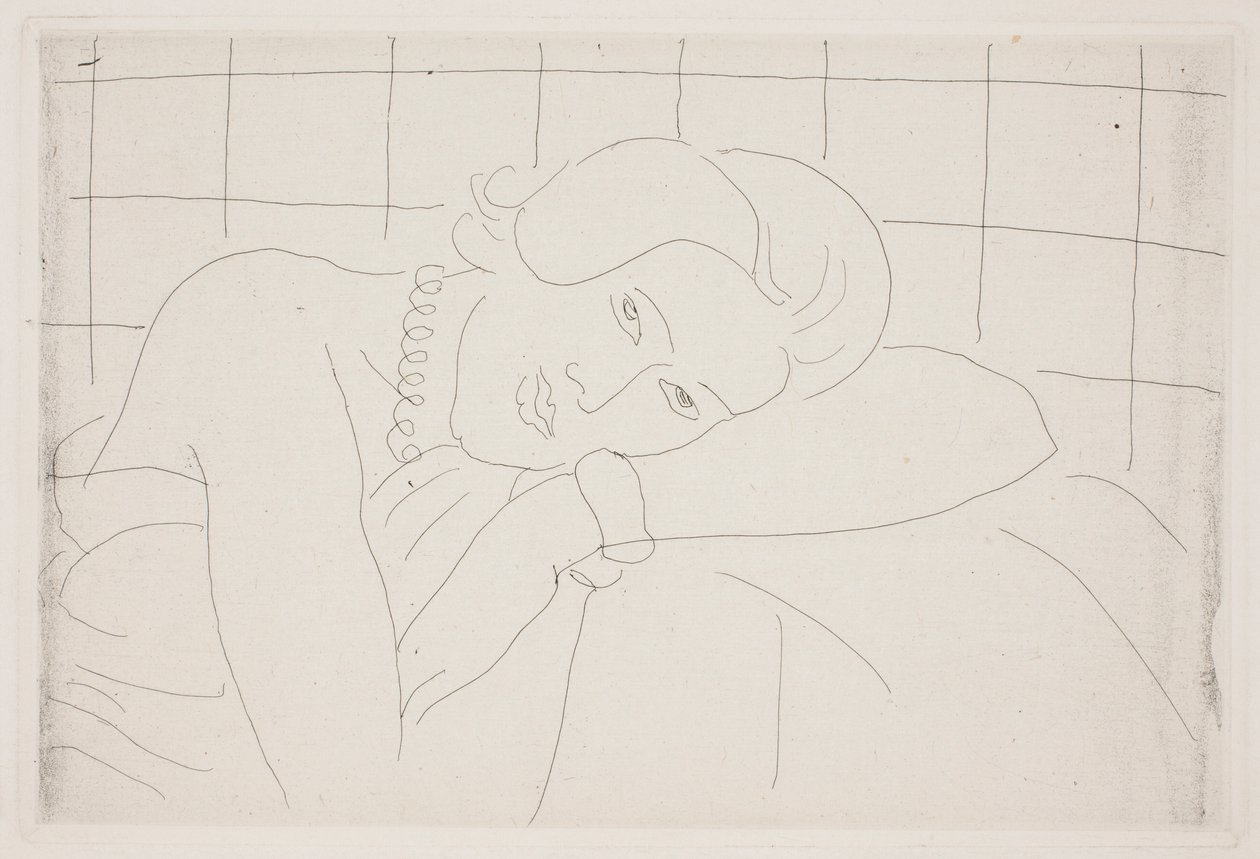 Mulher com colar de Henri Matisse