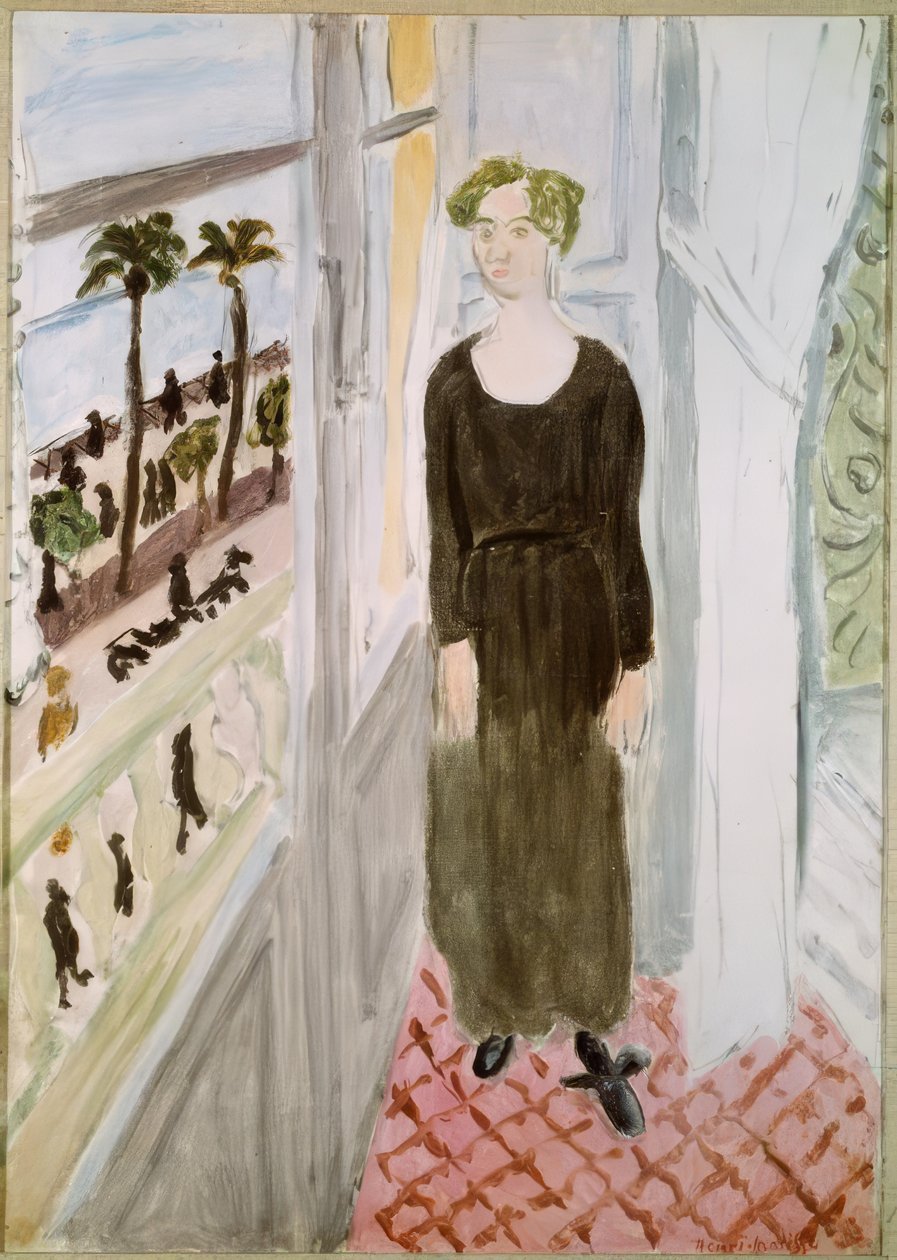 Mulher à janela, Nice de Henri Matisse