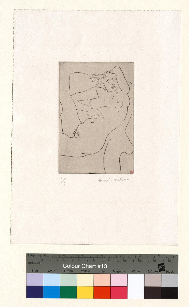 Figura adormecida de Henri Matisse