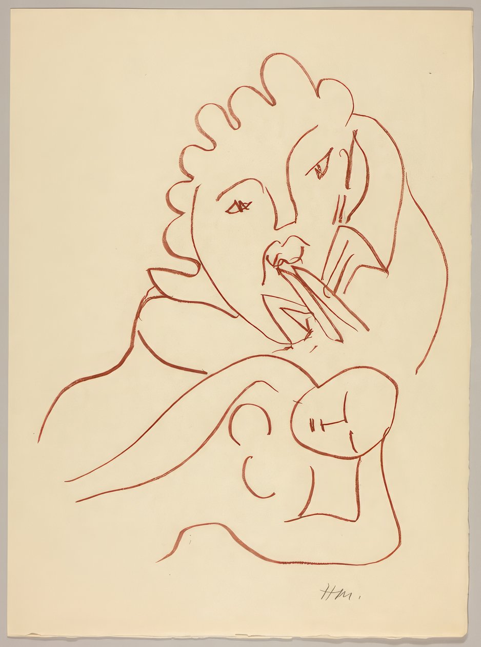 Uma seleção de Amours de Ronsard de Henri Matisse