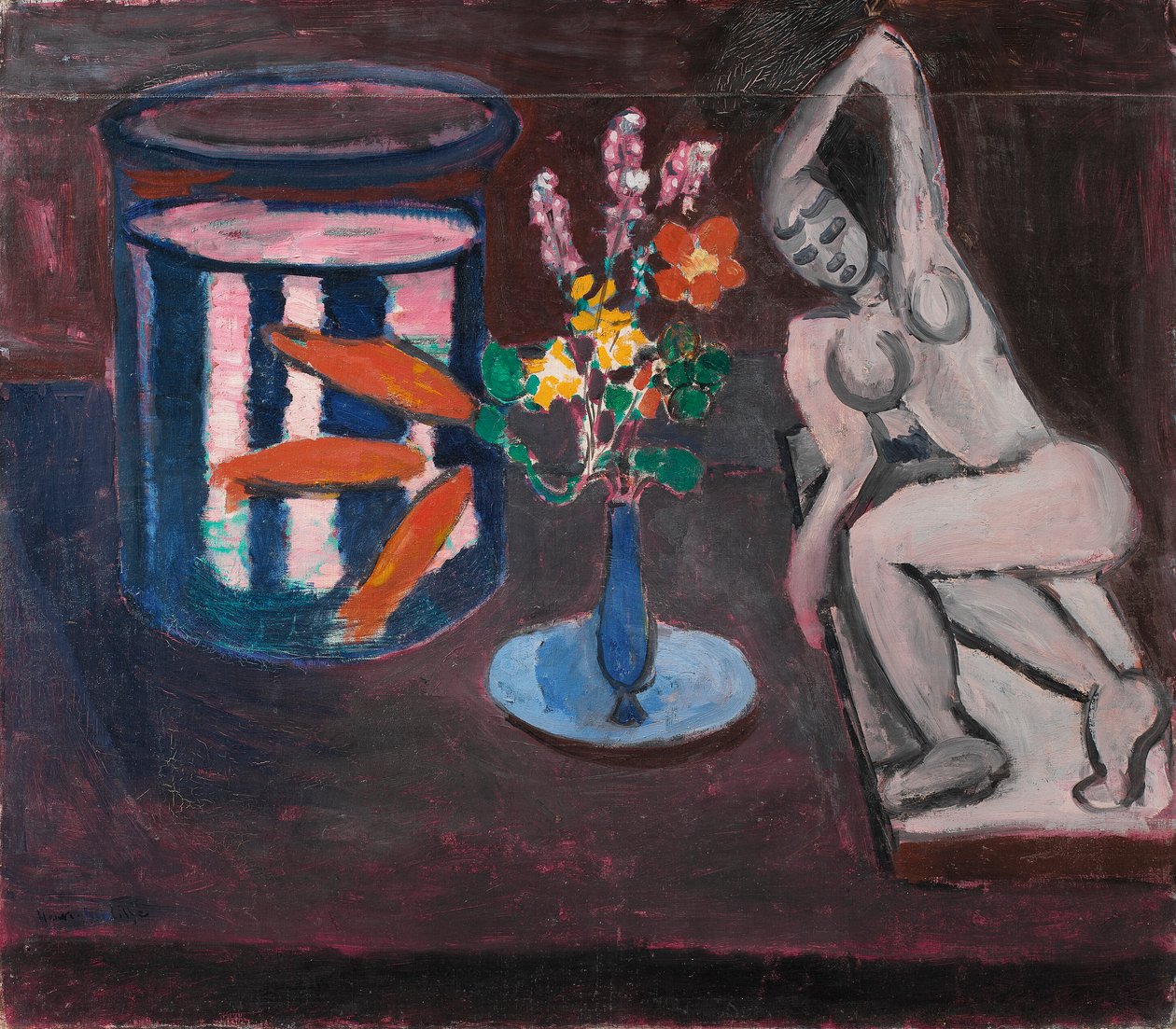 Peixes-dourados de Henri Matisse