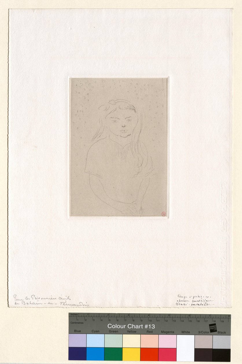 Grande Irène Vignier de Henri Matisse