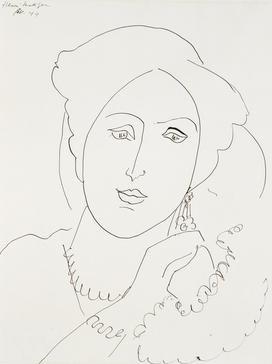 Cabeça de Henri Matisse