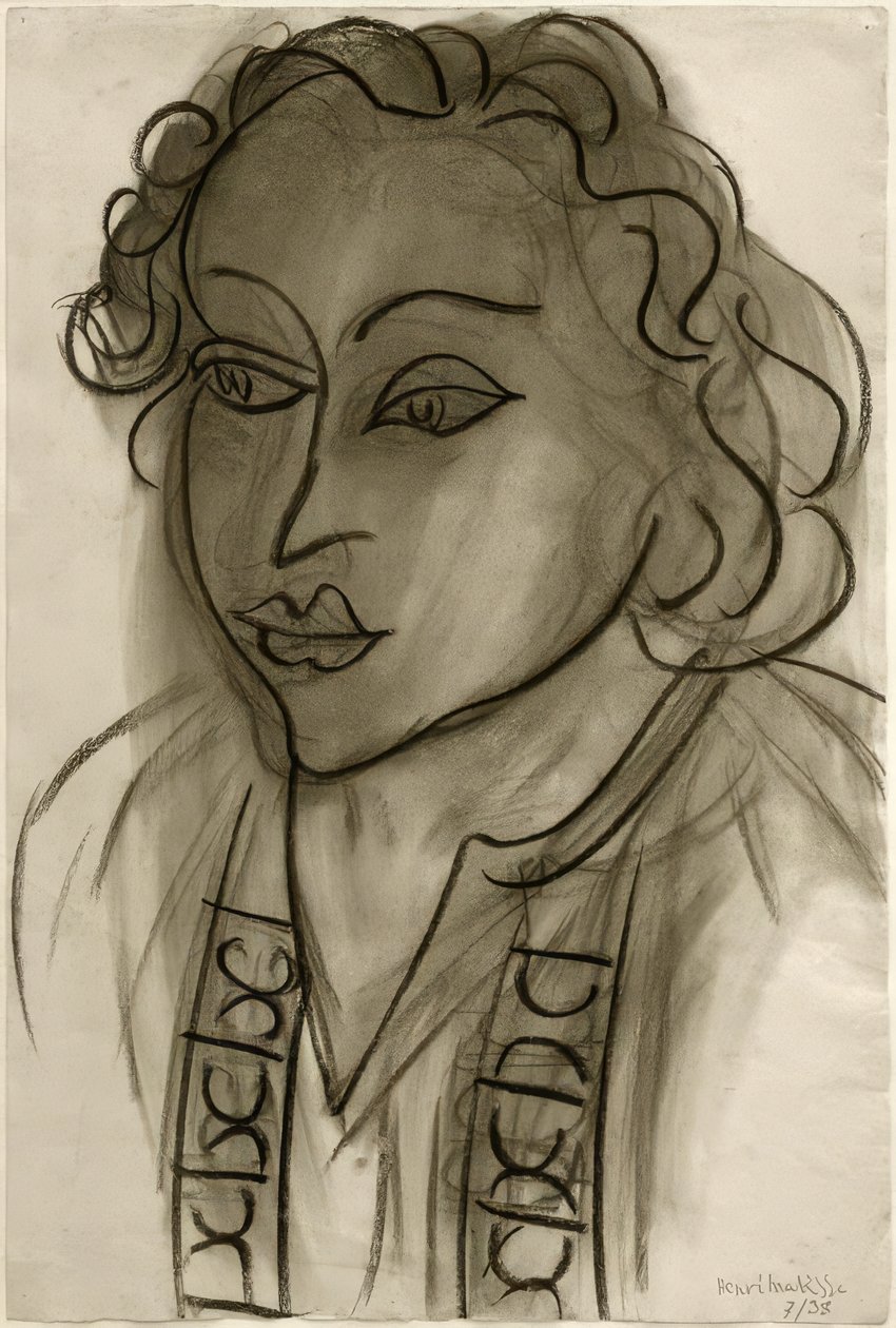 Cabeça de mulher de Henri Matisse