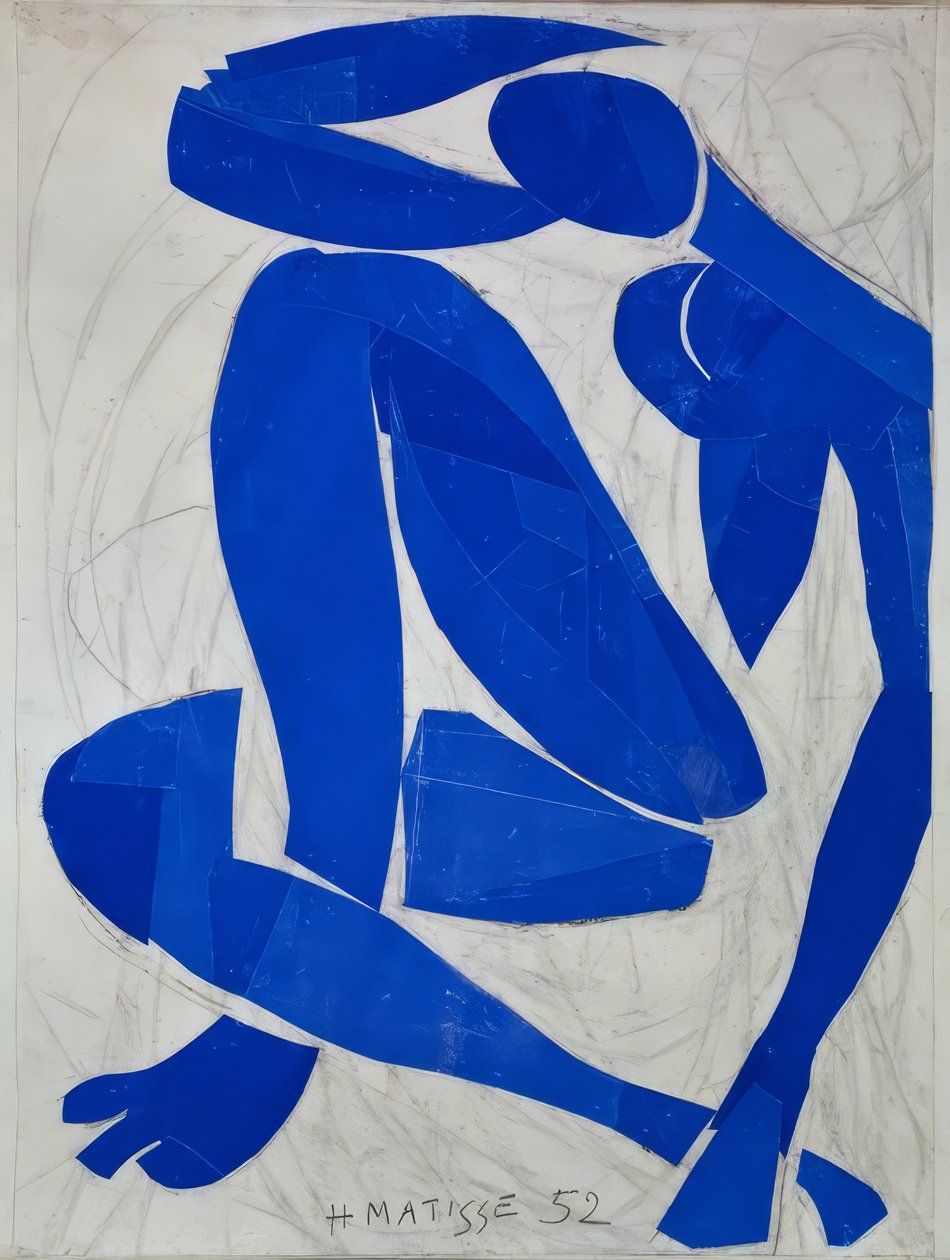 Henri Matisse / Nu azul IV de Henri Matisse