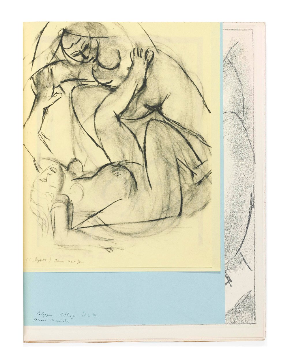 Edição ilustrada de Ulisses de James Joyce (1882-1941) de Henri Matisse