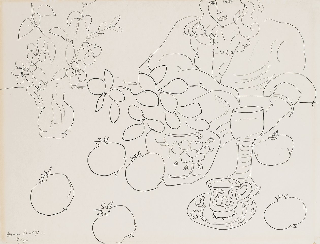 Cena interior de Henri Matisse
