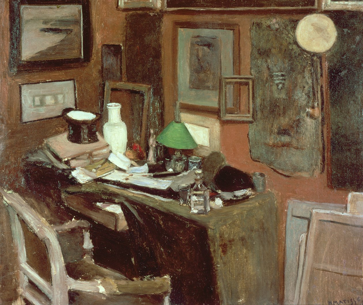 Interior com cartola de Henri Matisse