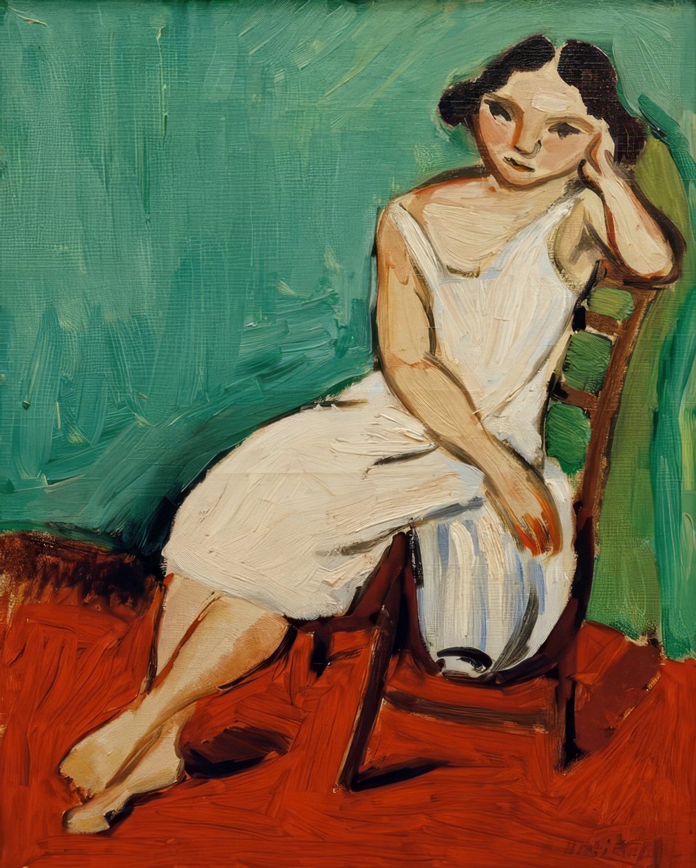 Rapariga sentada de Henri Matisse
