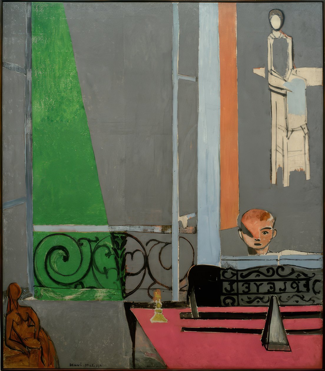 Aula de piano de Henri Matisse