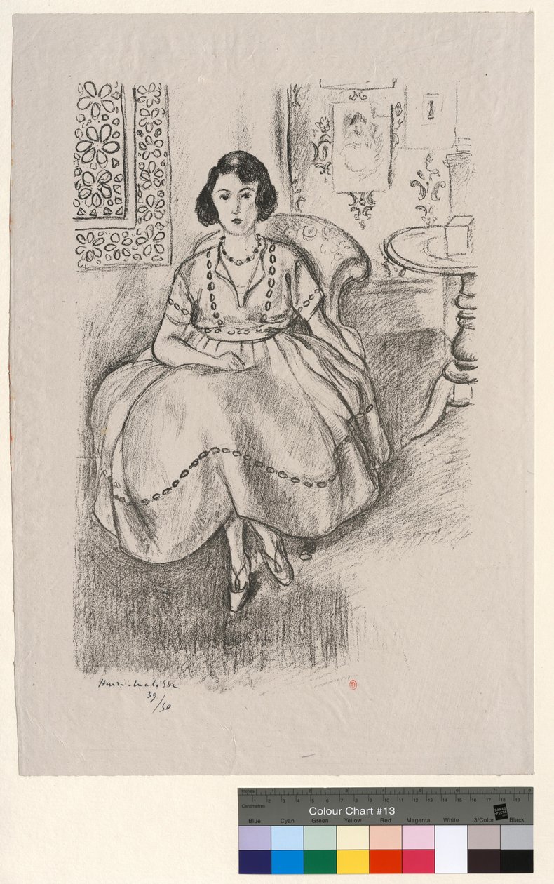 O vestido de organdi de Henri Matisse