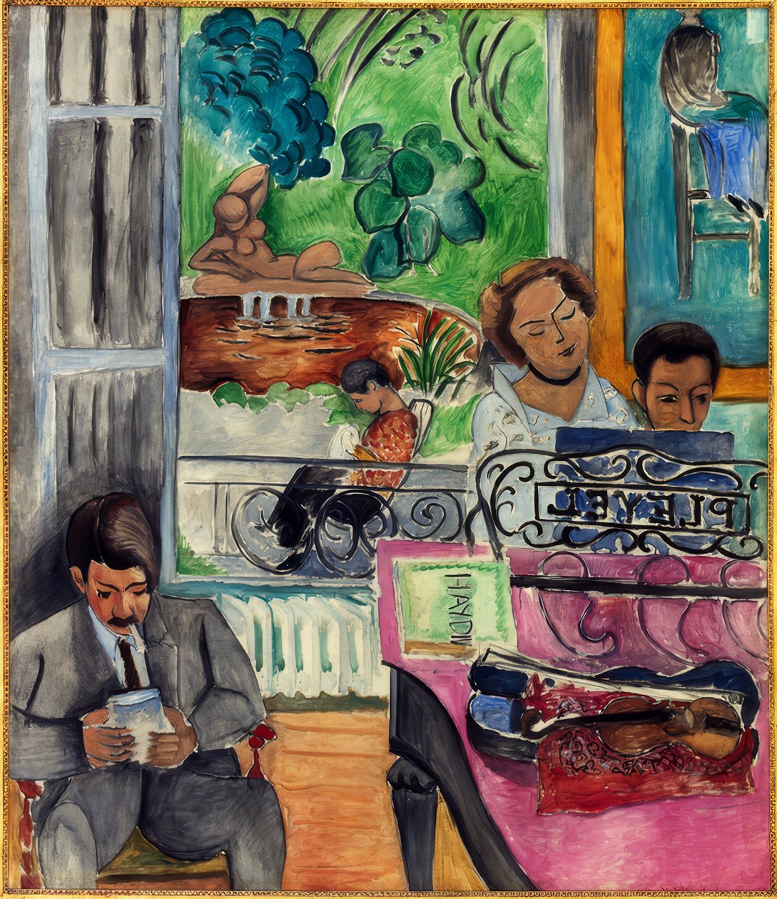 A aula de música de Henri Matisse