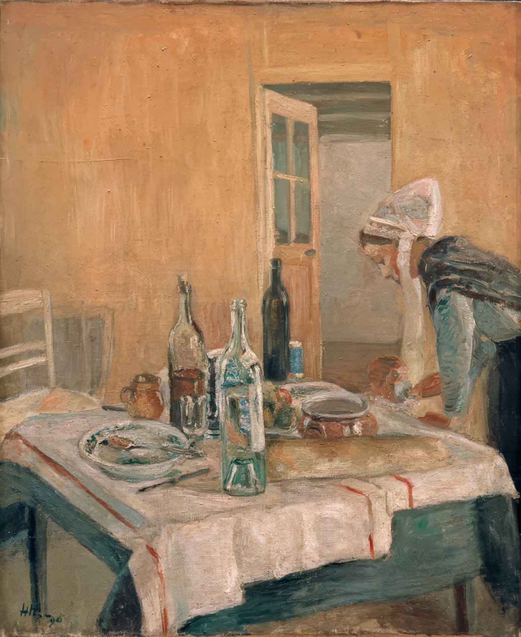 A empregada de mesa bretã de Henri Matisse