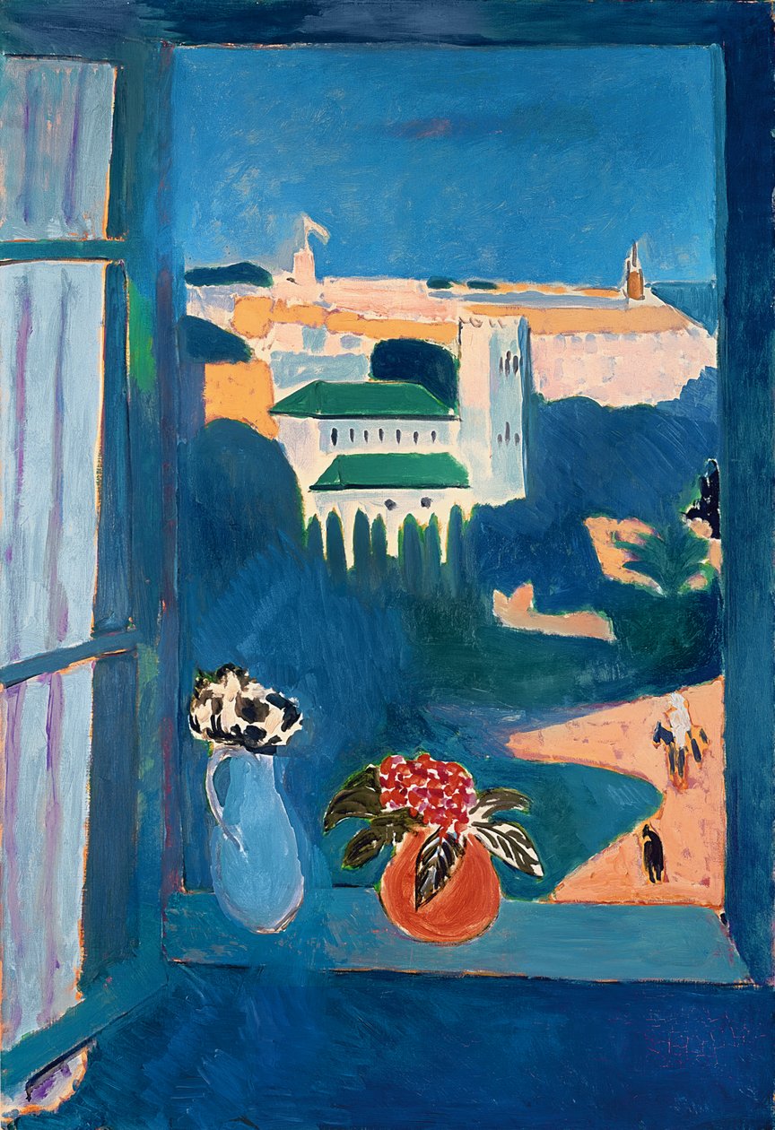 Paisagem vista de uma janela de Henri Matisse