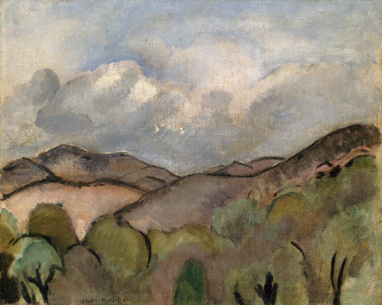 O Monte Chauve em Nice de Henri Matisse