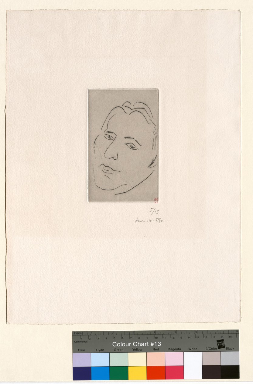 O pianista Alfred Cortot de Henri Matisse