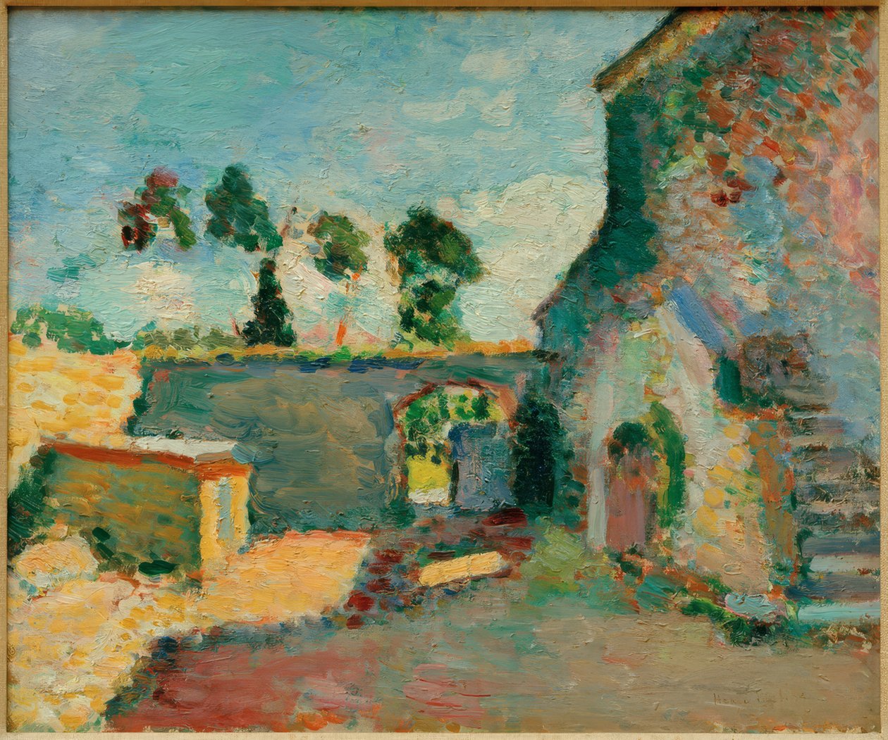 O moinho, Córsega de Henri Matisse