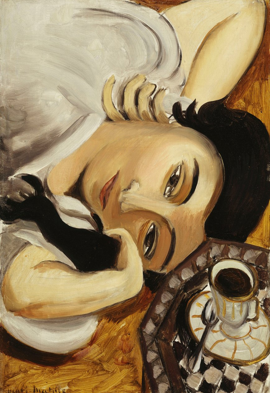 Lorette com uma chávena de café de Henri Matisse
