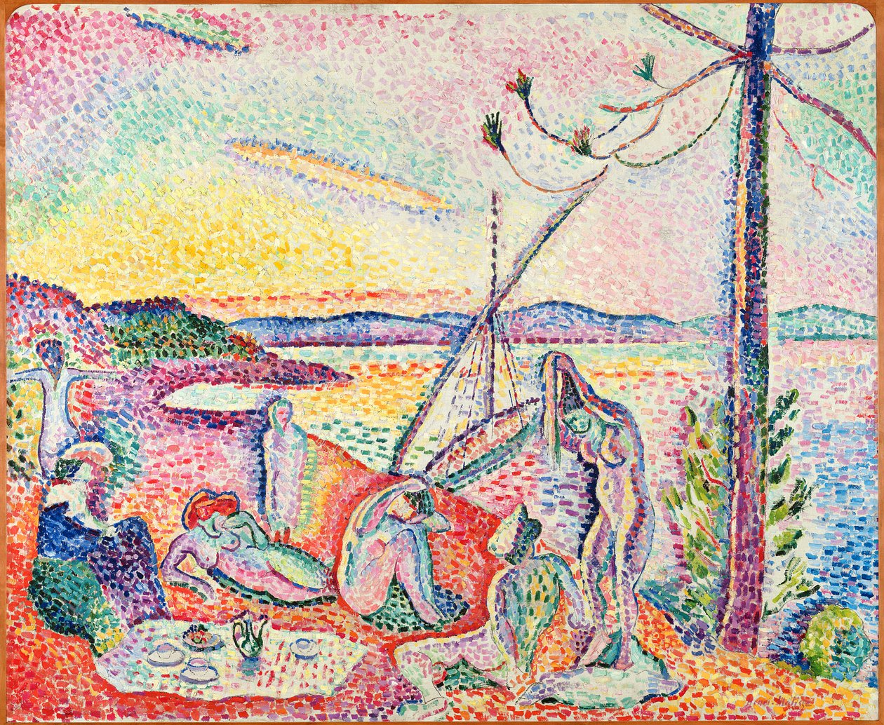 Luxo, Serenidade e Prazer (Luxe, Calme et Volupte) de Henri Matisse