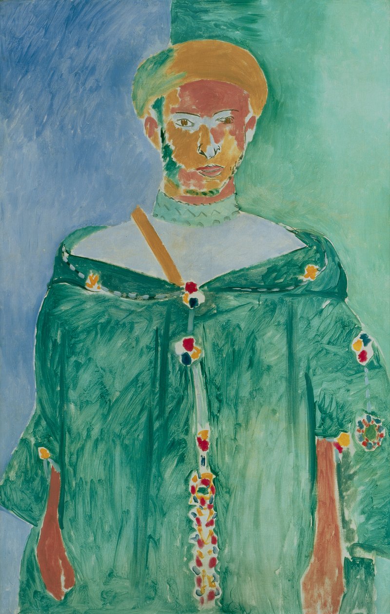 Marroquino em verde de Henri Matisse
