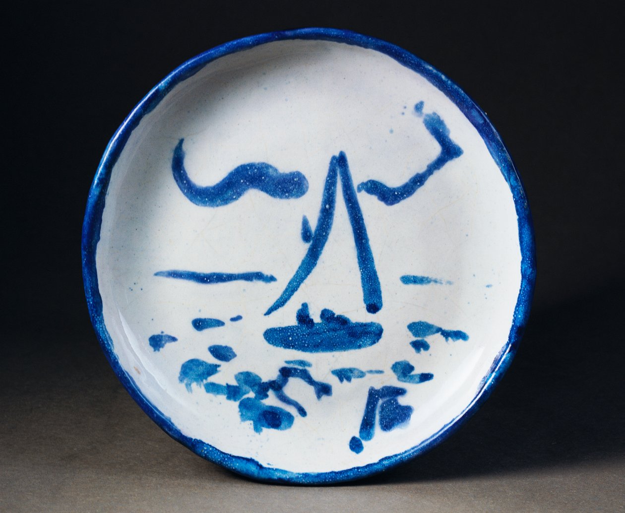 Taça com tema náutico de Henri Matisse