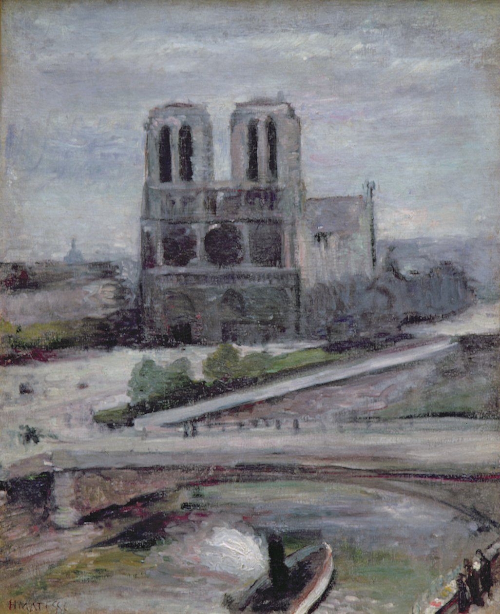 Notre Dame (óleo sobre tela) de Henri Matisse