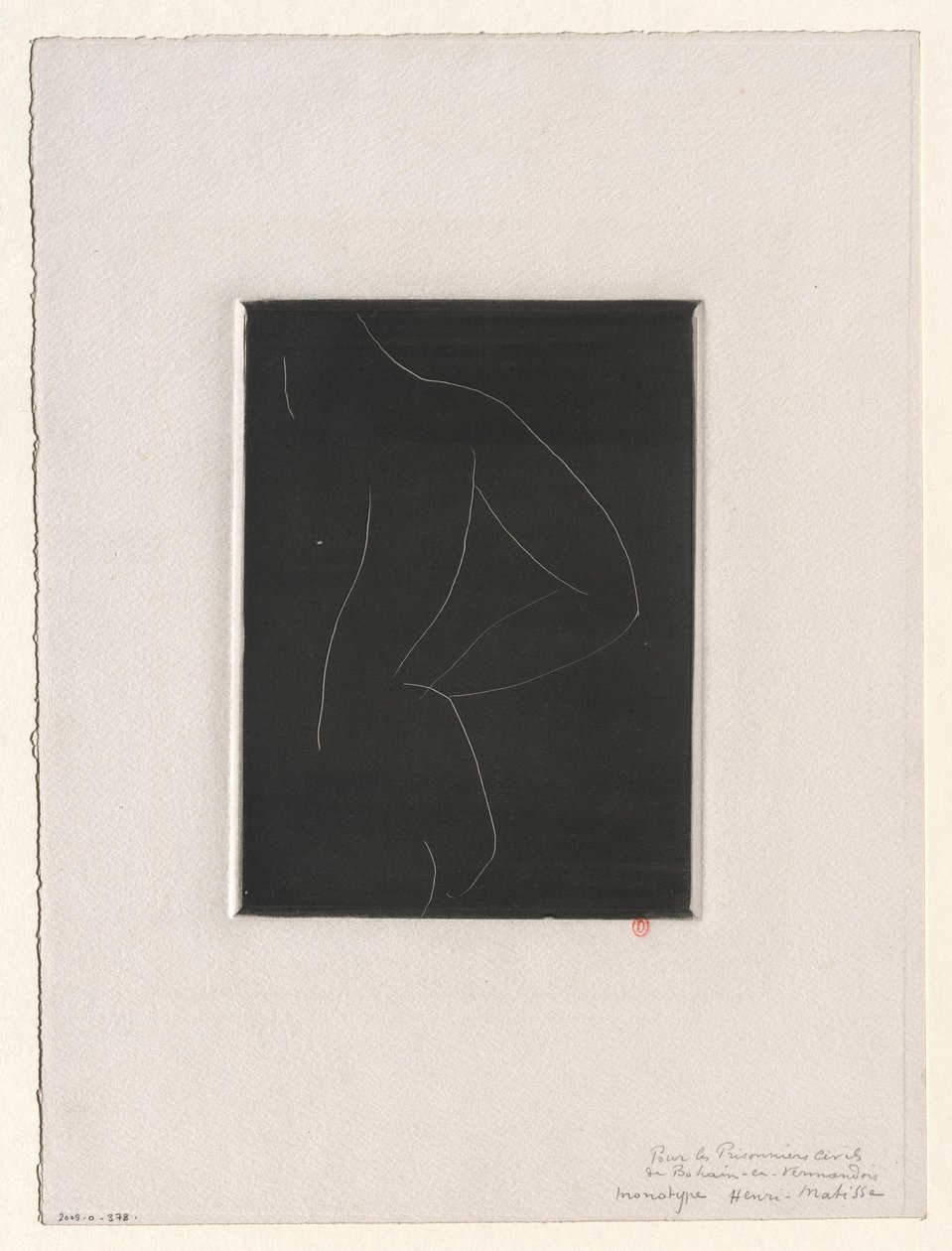 Nu de costas de Henri Matisse