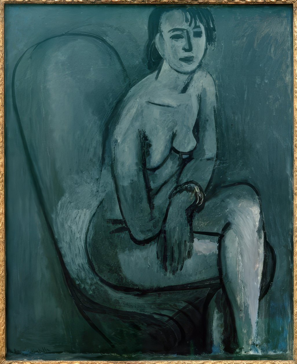 Nude cinzento com bracelete de Henri Matisse