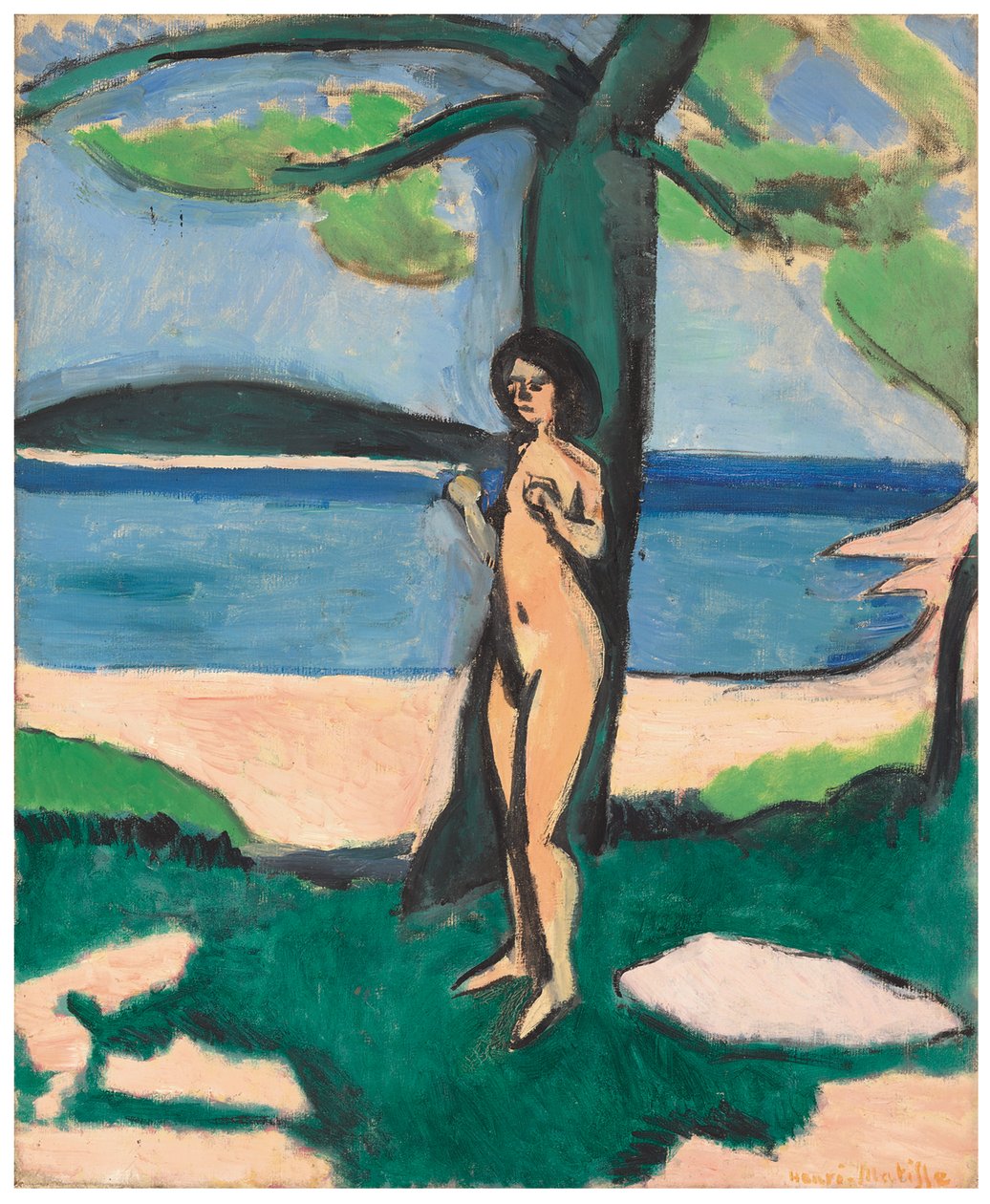 Nu à beira-mar de Henri Matisse