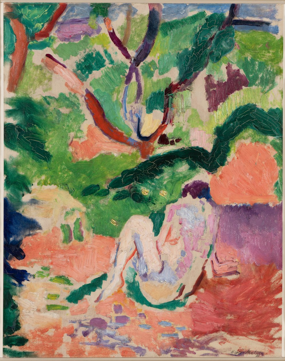 Nu num bosque de Henri Matisse