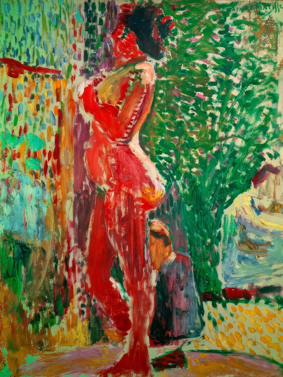 Nu no estúdio de Henri Matisse
