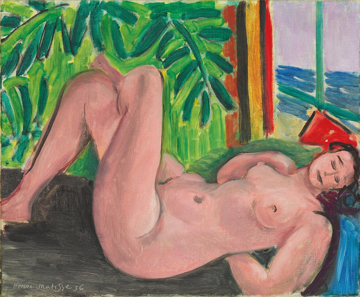 Nu com as pernas cruzadas de Henri Matisse