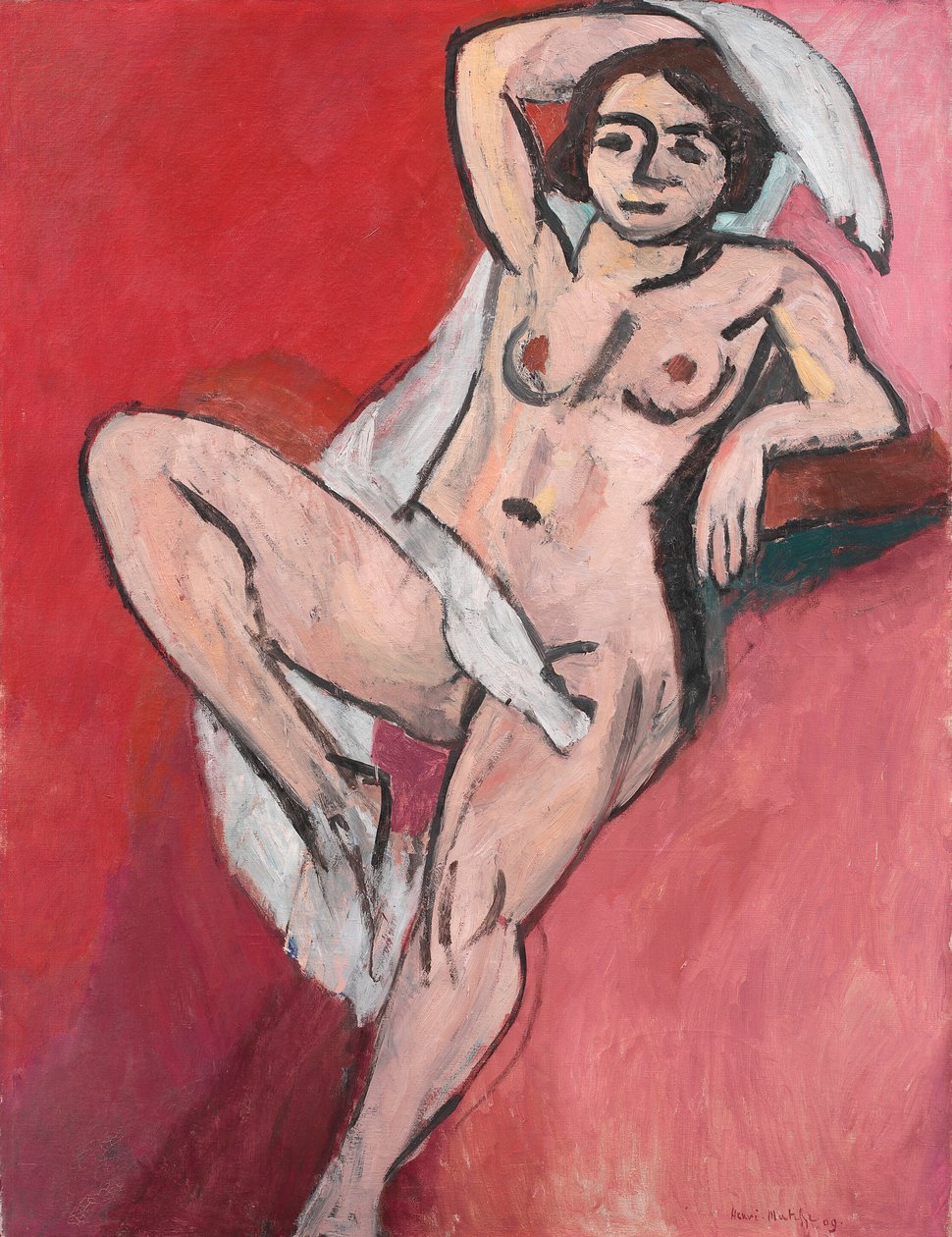Nu com um lenço branco de Henri Matisse