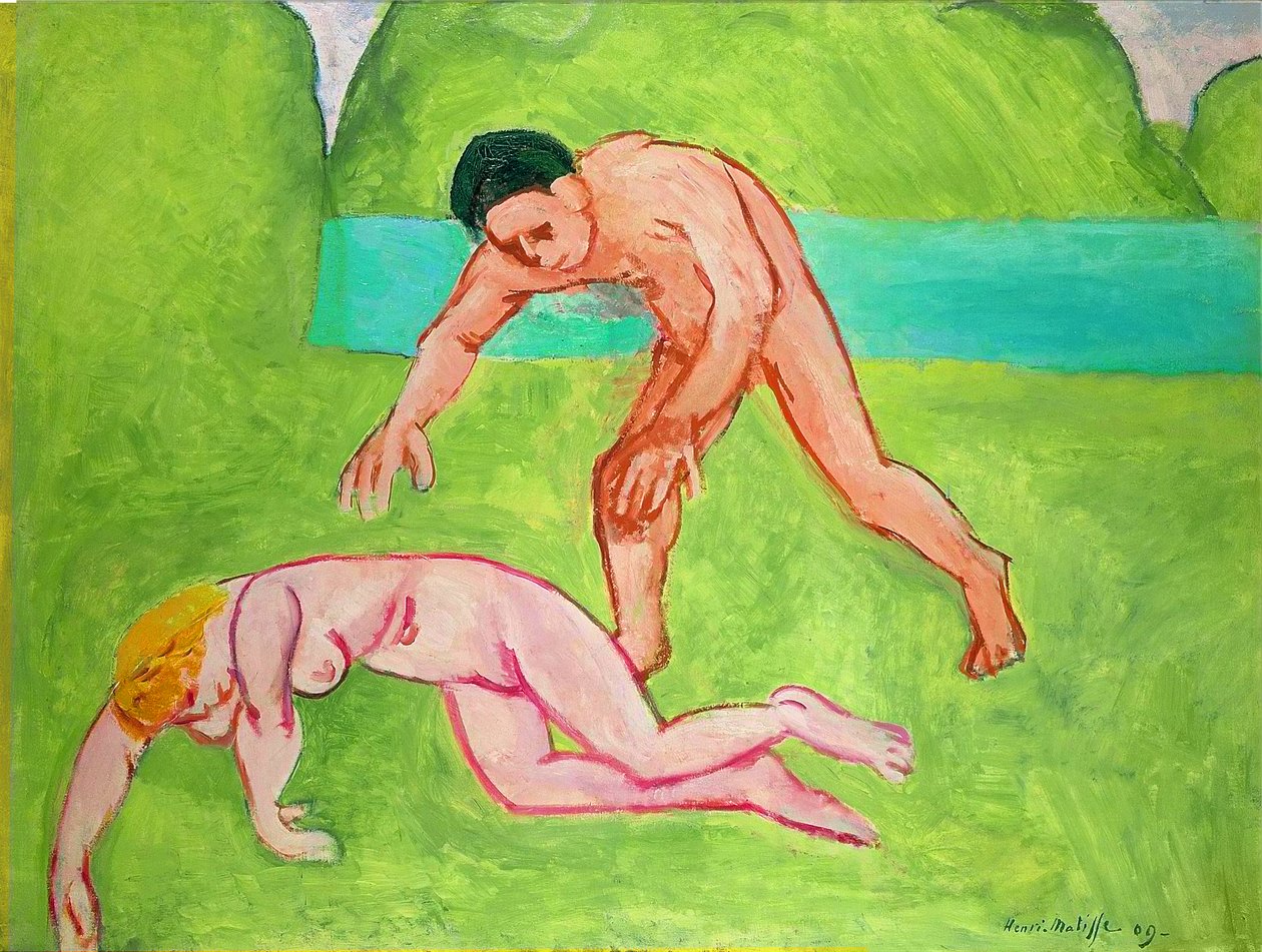 Ninfa e Sátiro de Henri Matisse