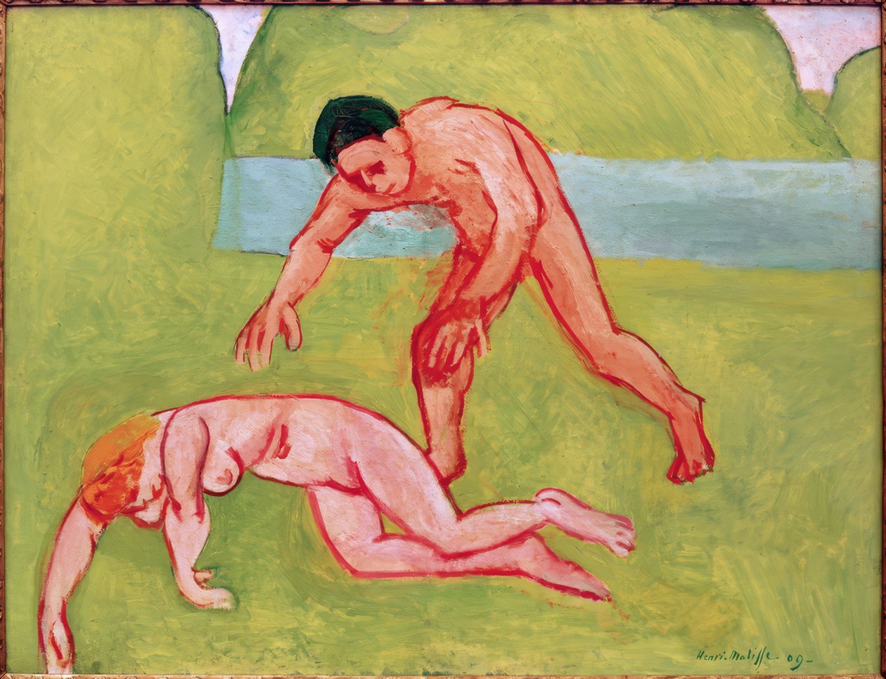 Ninfa e Sátiro de Henri Matisse
