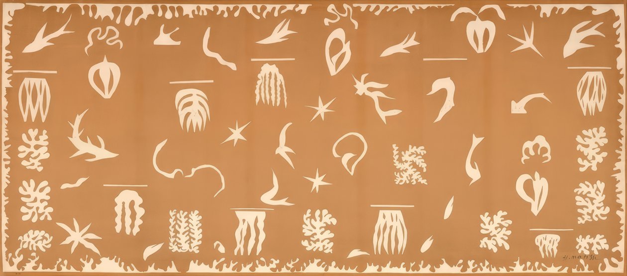 Océanie - La Mer (Oceânia - O Mar) de Henri Matisse